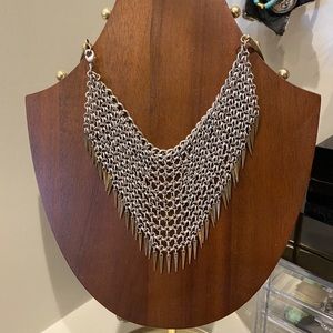 Silver and Gold Necklace